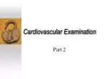 PPT - CARDIOVASCULAR EXAMINATION PowerPoint Presentation, Free Download ...