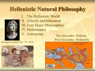 Hellenistic Natural Philosophy