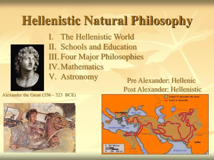 hellenistic natural philosophy