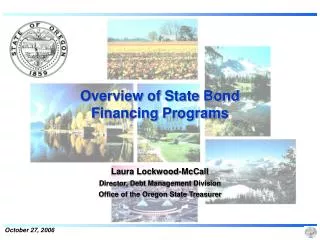 Overview of State Bond Financing Programs