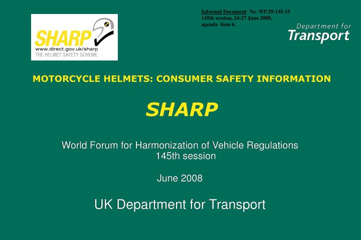 motorcycle helmets consumer safety information sharp