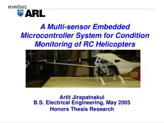 A Multi-sensor Embedded Microcontroller System for Condition Monitoring of RC Helicopters