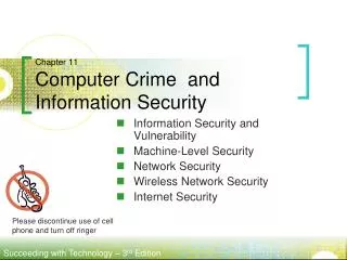Chapter 11 Computer Crime and Information Security