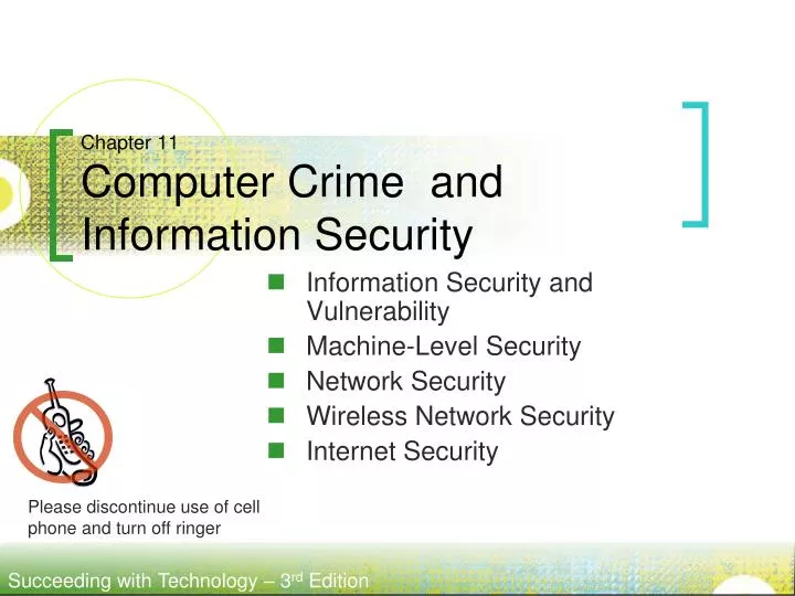 chapter 11 computer crime and information security