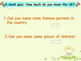 1.Can you name some famous persons in the country