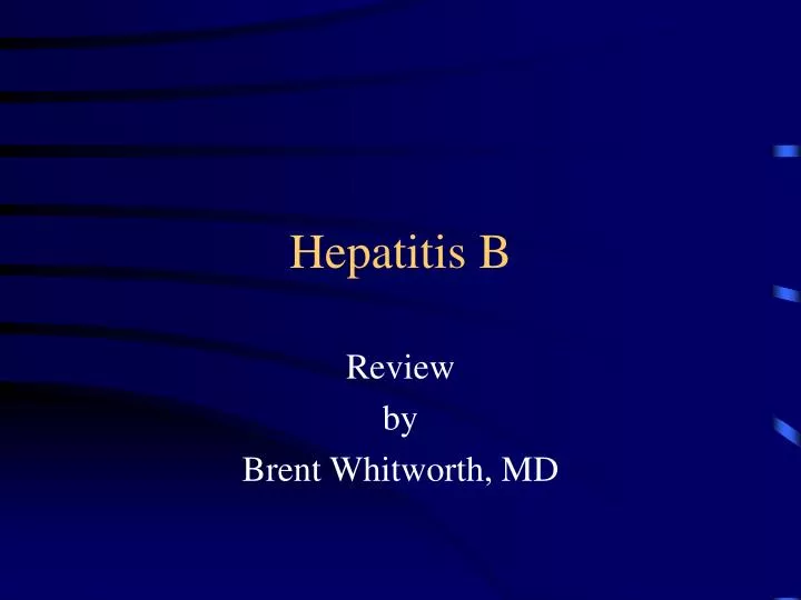 hepatitis b