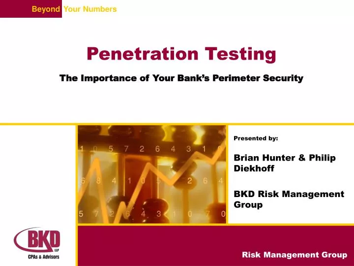 penetration testing the importance of your bank s perimeter security