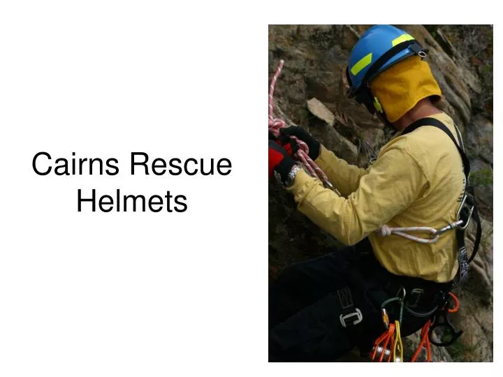 cairns rescue helmets