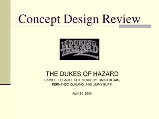Concept Design Review