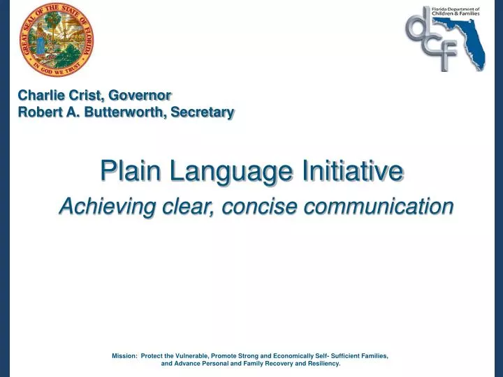 plain language initiative achieving clear concise communication