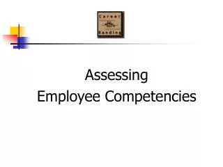 Assessing Employee Competencies