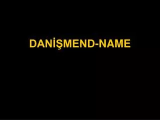 DANİŞMEND-NAME