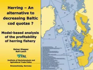 Model-based analysis of the profitability of herring fishery