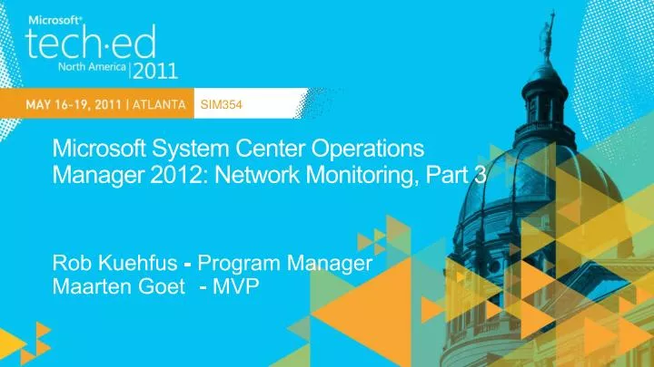 microsoft system center operations manager 2012 network monitoring part 3