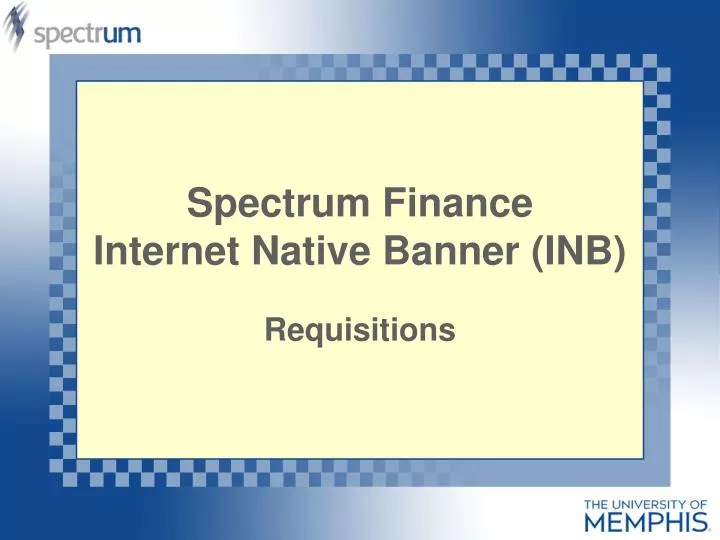 spectrum finance internet native banner inb