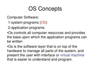 OS Concepts