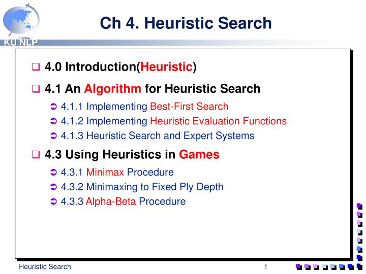 ch 4 heuristic search