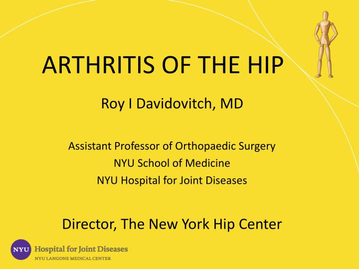 arthritis of the hip