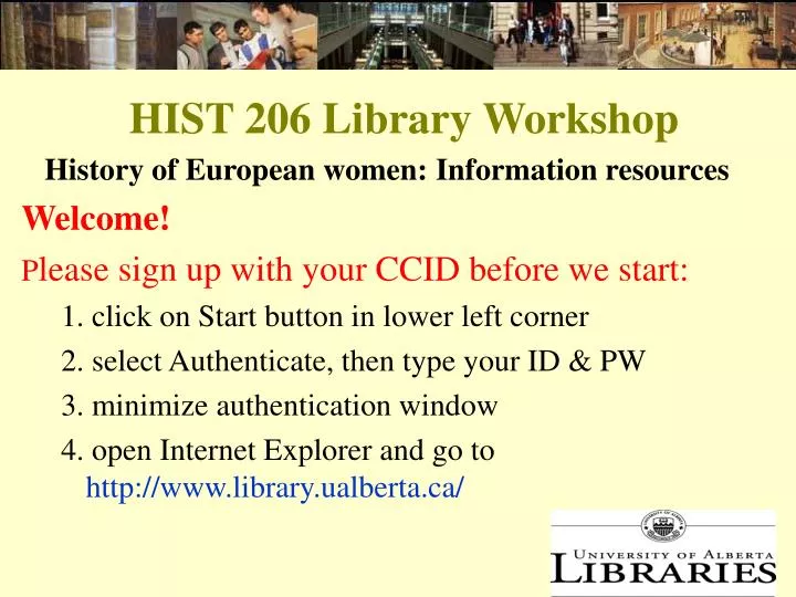 hist 206 library workshop