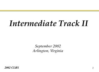 September 2002 Arlington, Virginia