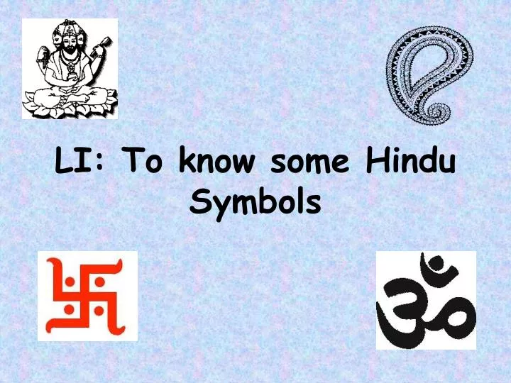 li to know some hindu symbols