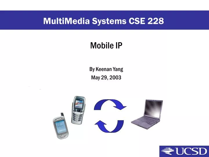 mobile ip by keenan yang may 29 2003