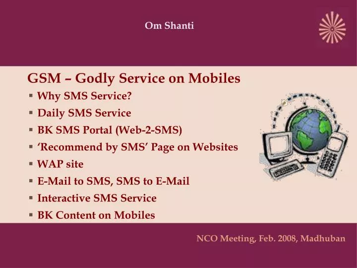 gsm godly service on mobiles