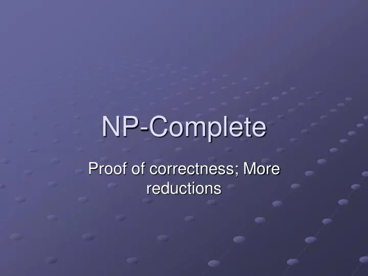 np complete