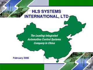 HLS SYSTEMS INTERNATIONAL, LTD