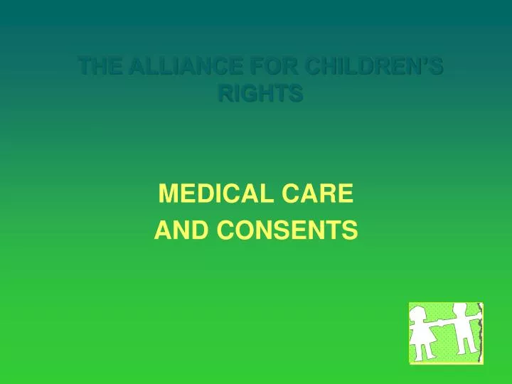 the alliance for children s rights
