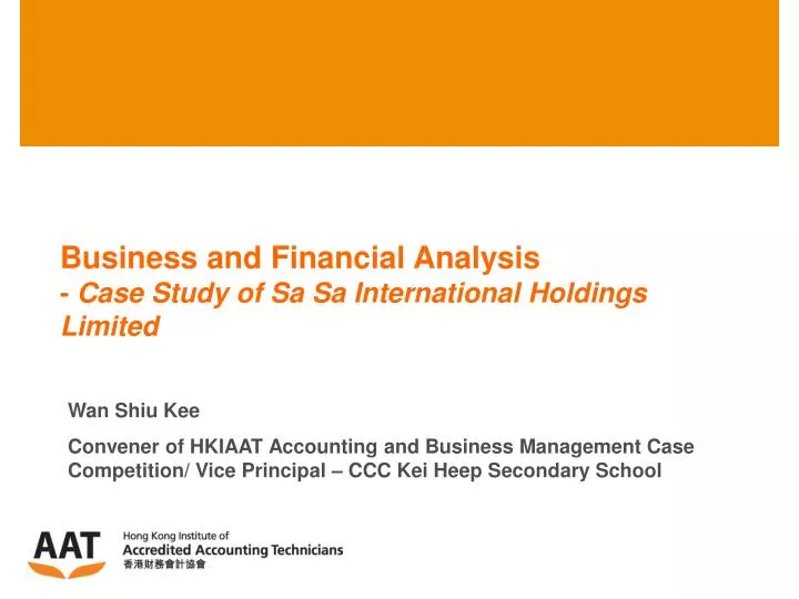business and financial analysis case study of sa sa international holdings limited