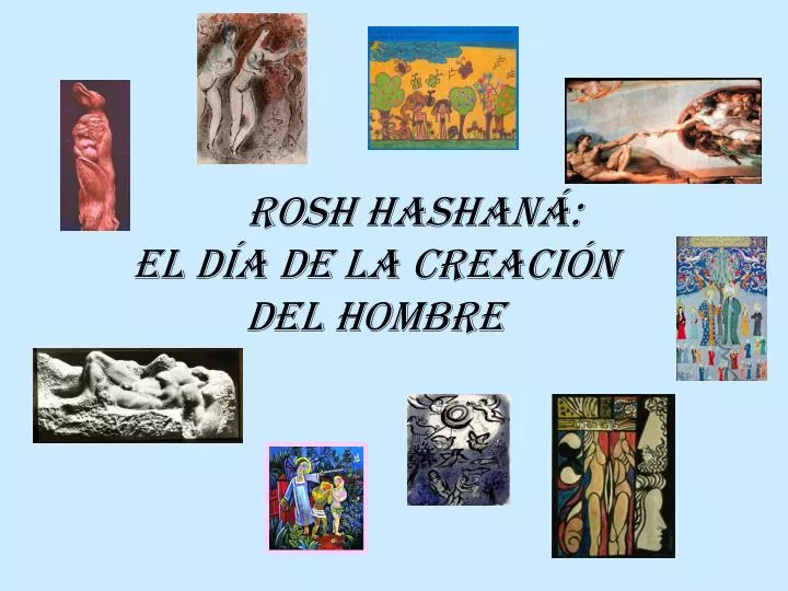 rosh hashan el d a de la creaci n del hombre