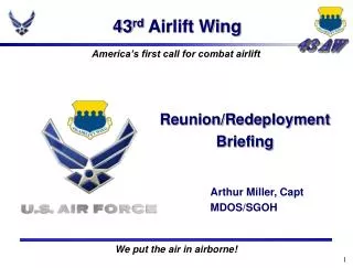 43 rd Airlift Wing