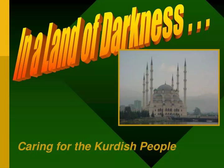 caring for the kurdish people