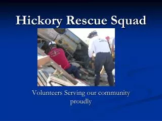 Hickory Rescue Squad