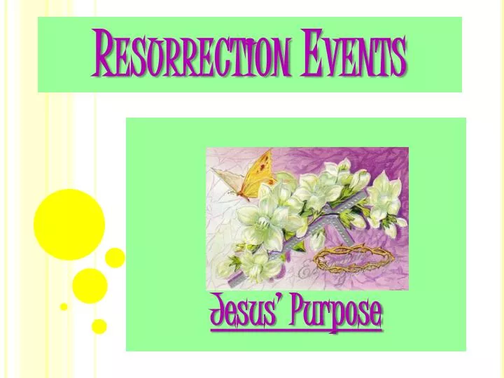 resurrection events