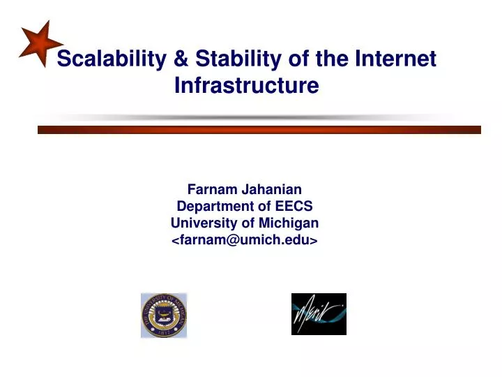 scalability stability of the internet infrastructure