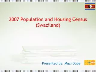 2007 Population and Housing Census (Swaziland)