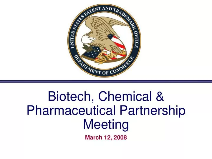 biotech chemical pharmaceutical partnership meeting