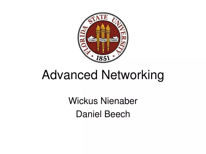 advanced networking