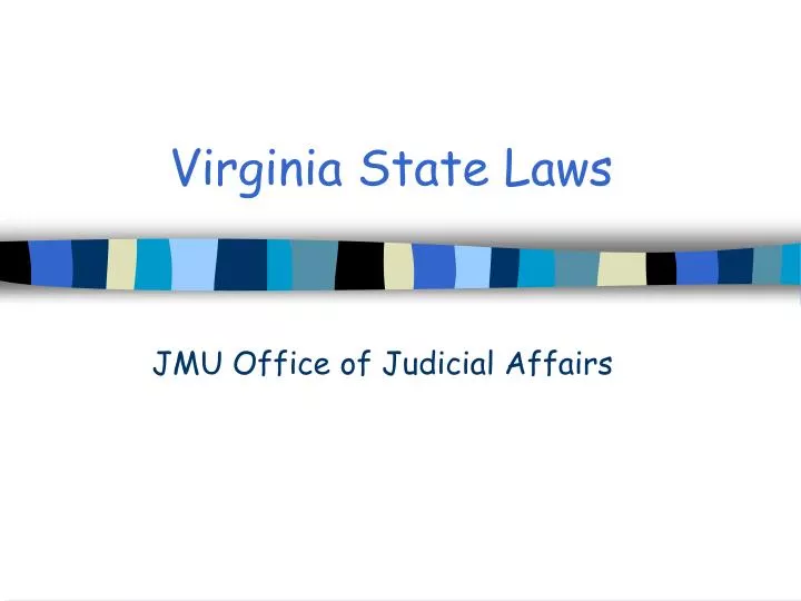 virginia state laws