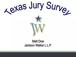 Matt Dow Jackson Walker L.L.P.