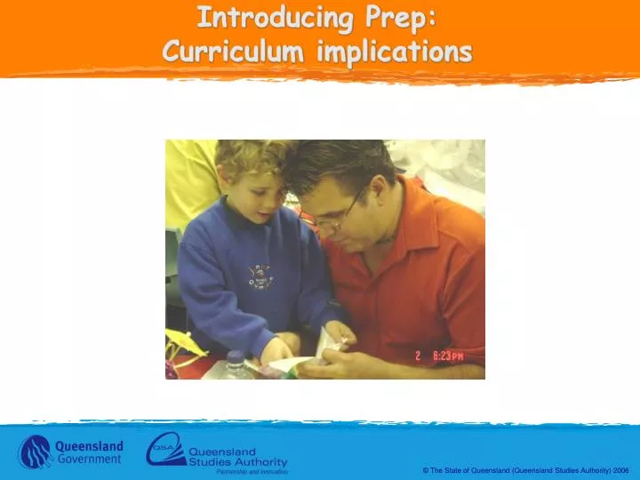 introducing prep curriculum implications