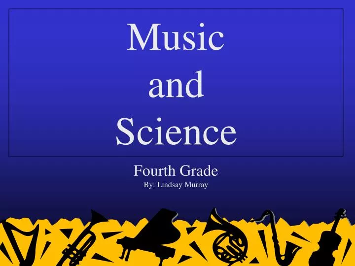 music and science
