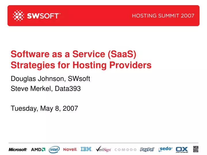 software as a service saas strategies for hosting providers