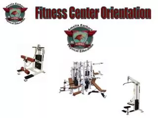 Fitness Center Conduct: