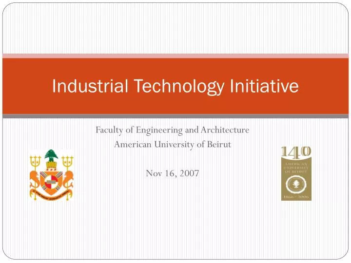 industrial technology initiative