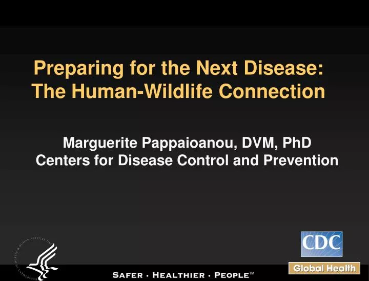 preparing for the next disease the human wildlife connection