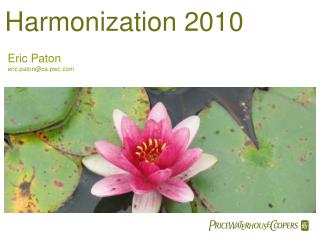Harmonization 2010
