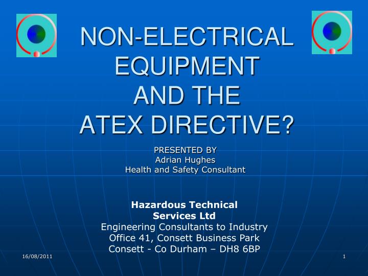 non electrical equipment and the atex directive